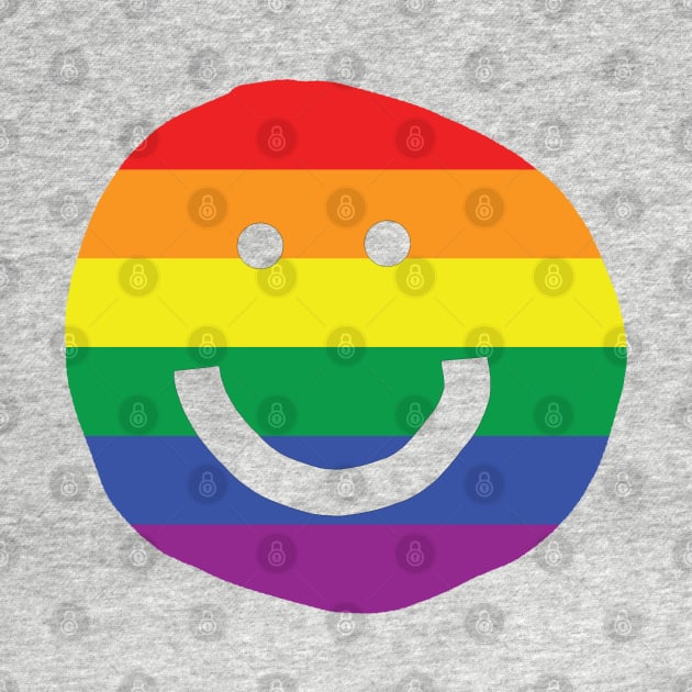 Pride Transparent Smiley Face by ellenhenryart